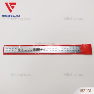 Mitutoyo 182-131 (0-300mm) steel ruler 25mm wide