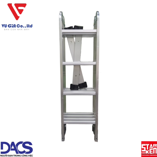 STARKEN ST404H Four-Segment Aluminum Ladder