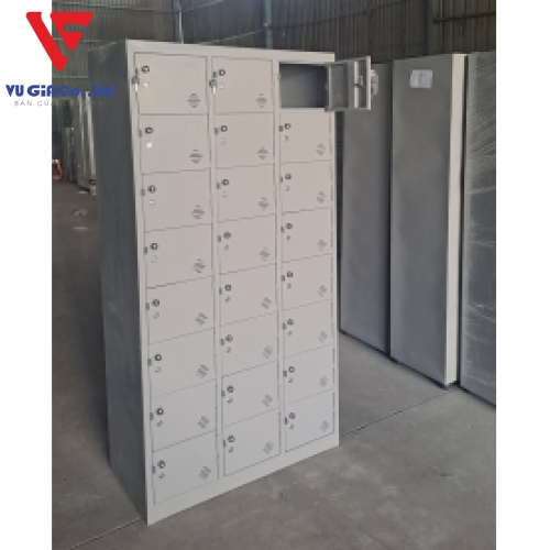 24-compartment iron locker cabinet 24C3K