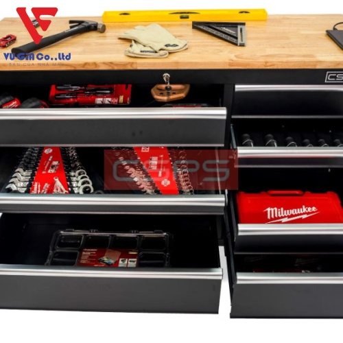  CSPS tool cabinet 132cm - 10 drawers