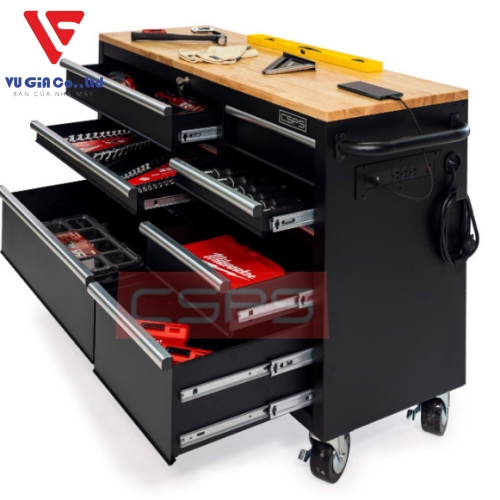  CSPS tool cabinet 132cm - 10 drawers