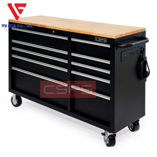  CSPS tool cabinet 132cm - 10 drawers