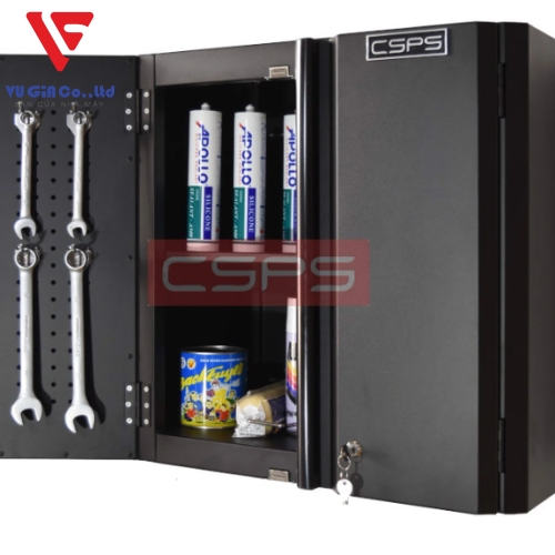  CSPS wall-mounted tool cabinet 61cm - 01 red/black drawer