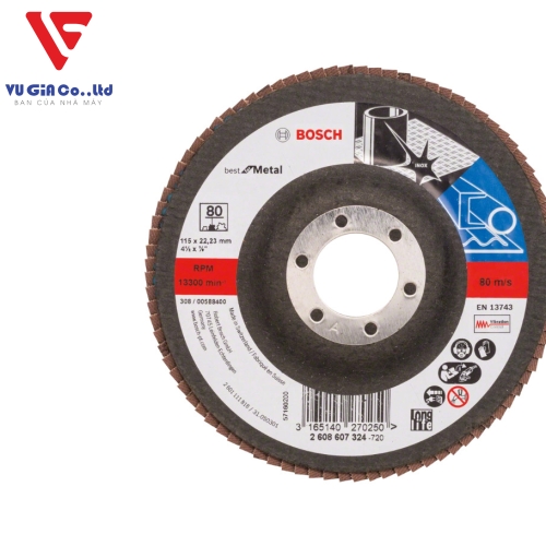 X571 BEST FOR METAL RACKED GRINDING DISC, TILT FORM