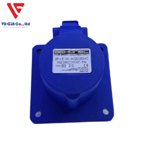 3-pin 32A non-watertight female socket BEK-423