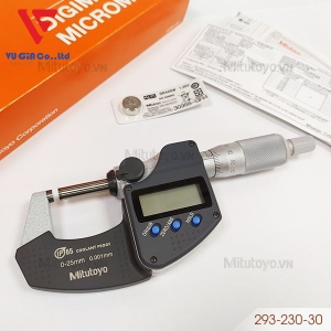 Electronic micrometer external measurement Mitutoyo 293-230-30 (0 - 25mm)