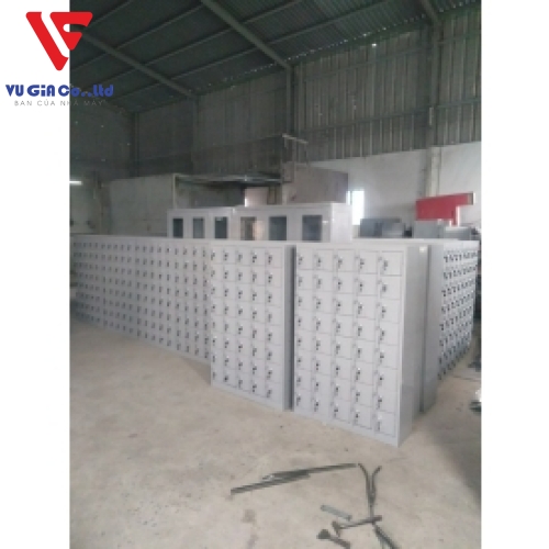 Processing powder-coated iron cabinets
