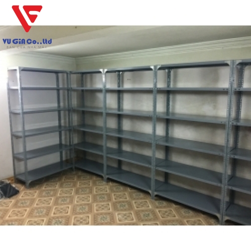 V-hole iron shelf with 6 trays N1200