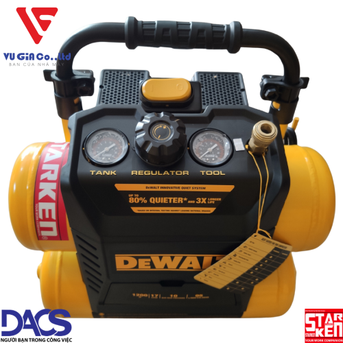DEWALT DXCM3321782 OIL-free AIR COMPRESSOR 17L