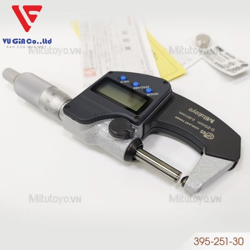 Mitutoyo 395-251-30 external digital micrometer (0 - 25mm)