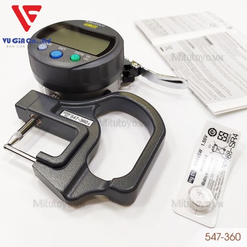 Mitutoyo 547-360 Electronic Thickness Gauge (0-10mm)