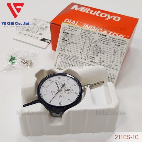 Mitutoyo 2110S-10 mechanical odometer (0-1mm)