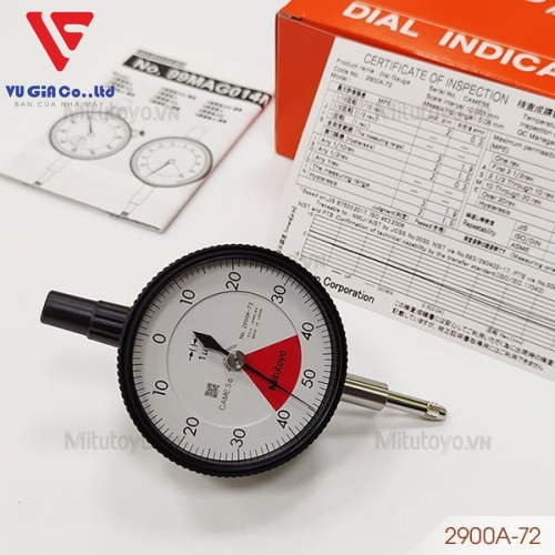 Mitutoyo 2900A-72 mechanical odometer (0-0.08mm)
