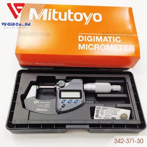 Mitutoyo 342-371-30 external digital micrometer (0 - 20mm/0.8