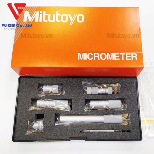 Micrometer measured in Mitutoyo 137-202 extension (50-300m)