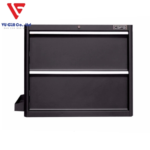 CSPS tool cabinet 91cm black/red - 02 drawers