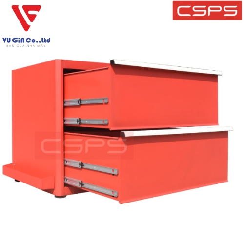 CSPS tool cabinet 91cm black/red - 02 drawers