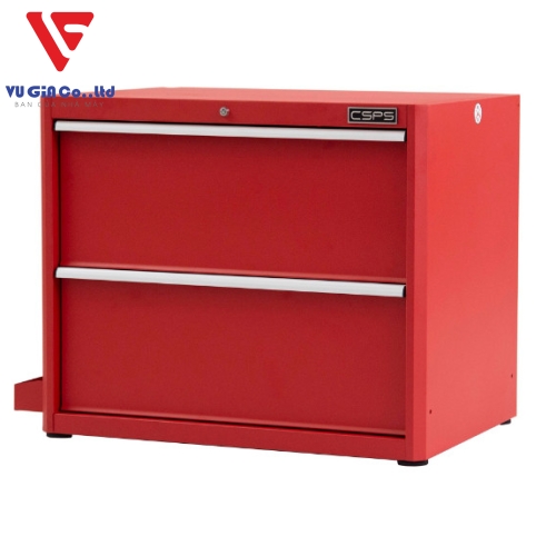 CSPS tool cabinet 91cm black/red - 02 drawers