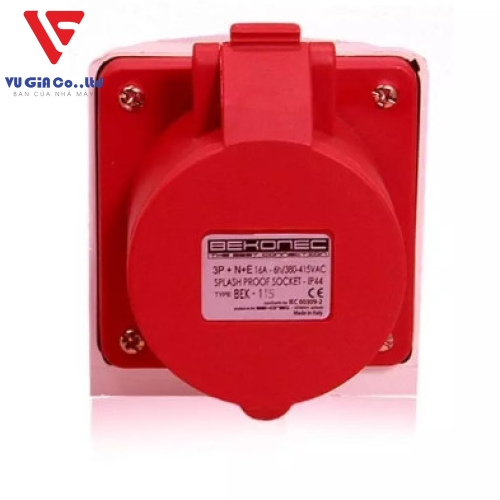 5-pin 16A non-watertight floating outlet BEK-115